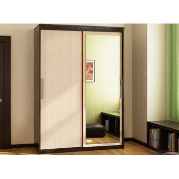 Шкаф-купе арт. 011 (1.36 м.) (Диал)